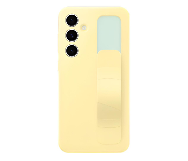 Samsung Standing Grip Case do Galaxy S24 FE Yellow - 1285919 - zdjęcie 3